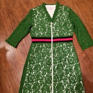 Green lace dress - Never worn
